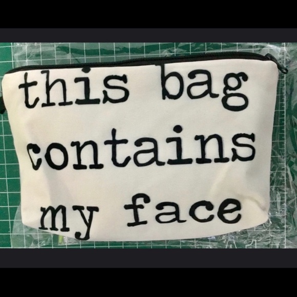 This Bag Contains My Face” Bag - Picture 5 of 6